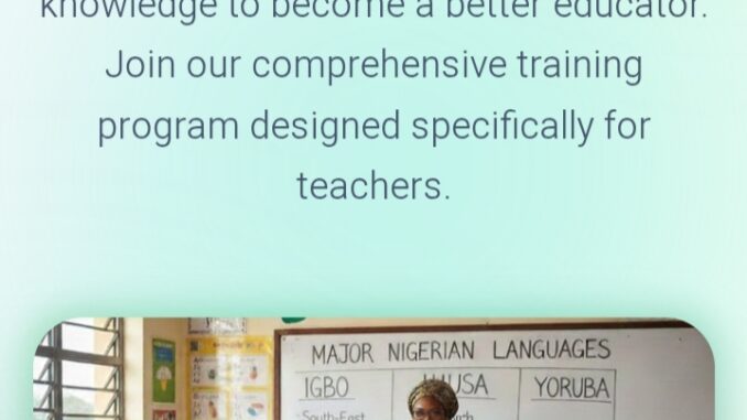 EduRevamp Teacher Capacity Building Program