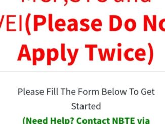 TVET Training Centres 2026 Application