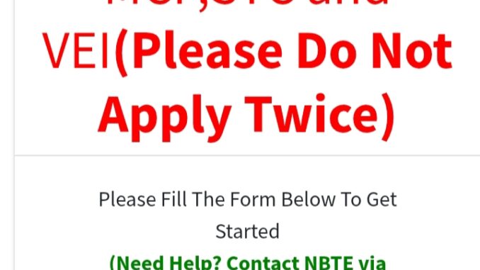 TVET Training Centres 2026 Application
