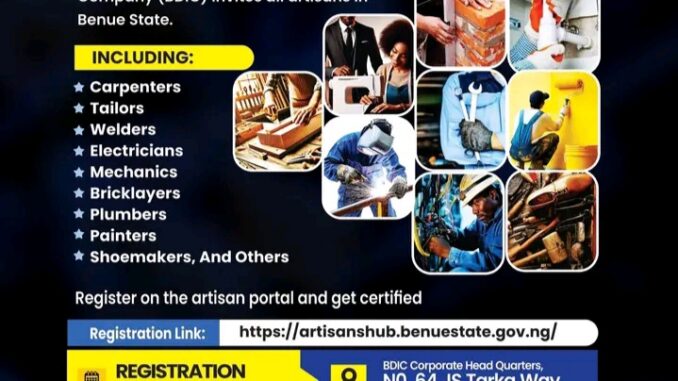 IMG_20260206_141313-678x381 BDIC Opens Portal for Artisans to Register as Verified Service Providers in Benue State