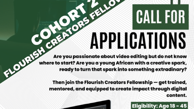 Flourish Creators Fellowship 2026