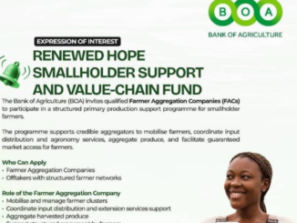 Renewed Hope Smallholder Support and Value-Chain Fund