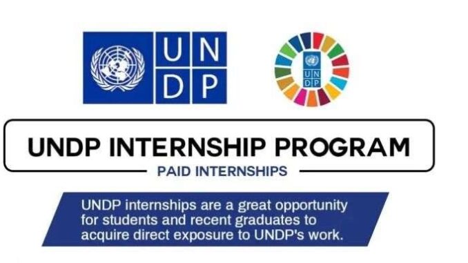UNDP Internship Program 2026